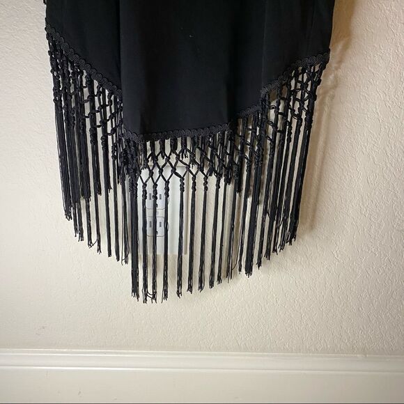 Guess Collection ⭐️⭐️ Vintage Fringe Dress Sz 6 - Picture 11 of 15